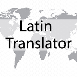 Latin Translator Latin Translator