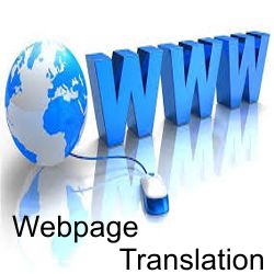 Webpage Translation
